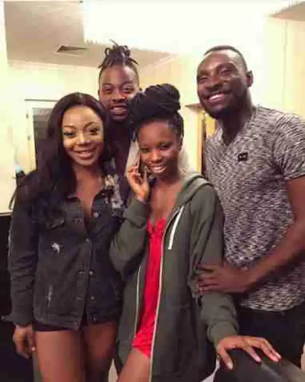 BBNaija 2018: New Photo Of Evicted BBNaija Housemates, Bambam, Ifu Ennada, Angel & Teddy A